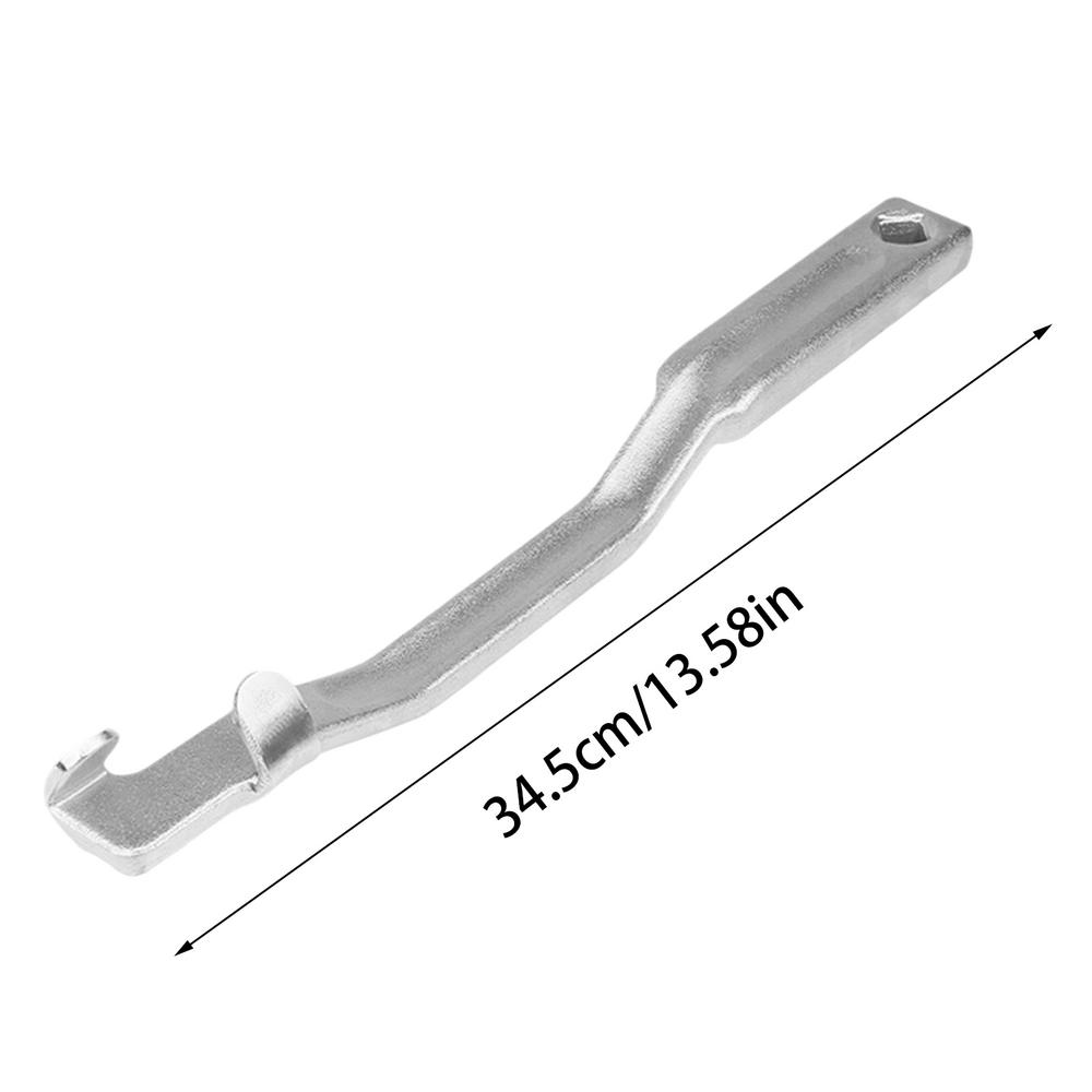 

Wrench Extender Tool Ultra Long Wrench Extension Ratchet Extender Wrench Extender Tool Bar Ergonomic Socket Wrench Extender With серебряный