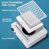 4500RPM Brushless Nail Dust Collector High Suction Power Adjustable Speed Nail Dust Remover Powerful Suction