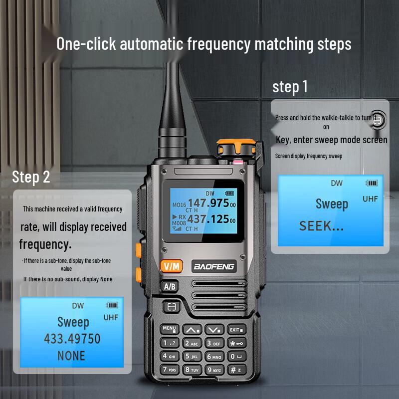 Baofeng UV-K61 Multi-band Handheld Walkie-Talkie (CN Version)