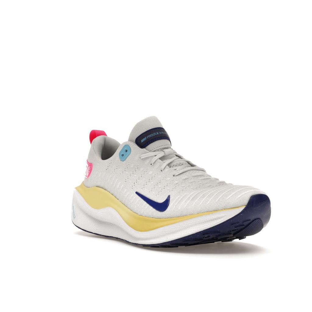 Nike ReactX Infinity Run 4 Photon Dust Royal Pink Herren Sneakers Weiß Saturn-Gold Deep-Royal-Blau DR2665-009