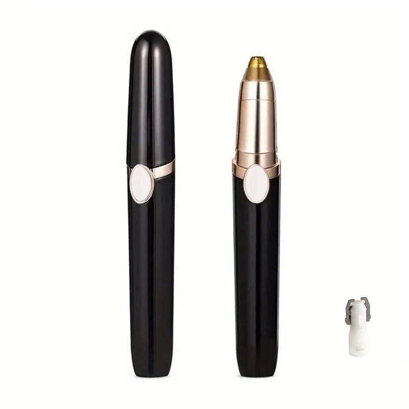 USB Charging Eyebrow Trimmer, Nose Hair Trimmer, Ear Hair Clipper, Women's Facial Hair Removal and Shaving Device