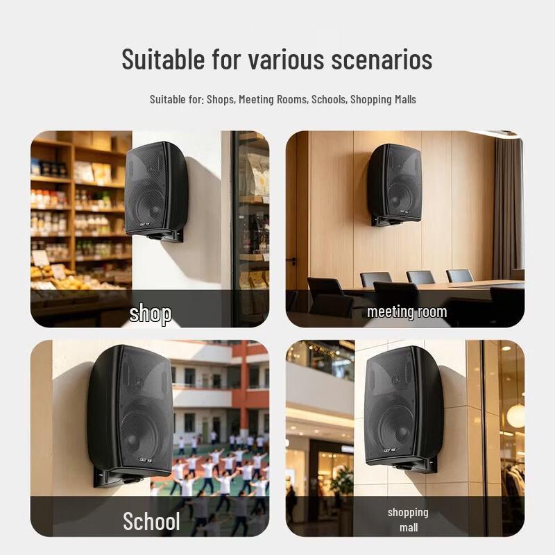 SAST P40 Wall-Mounted Bluetooth Amplifier & Speaker Set (CN Version)