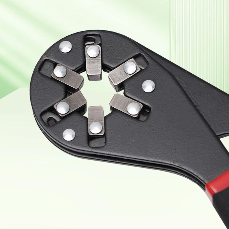 6/8In Multifunctional Adjustable Universal Wrench With Chrome Craftsman Wrench Grip Multifunctional Repair Hand Tool