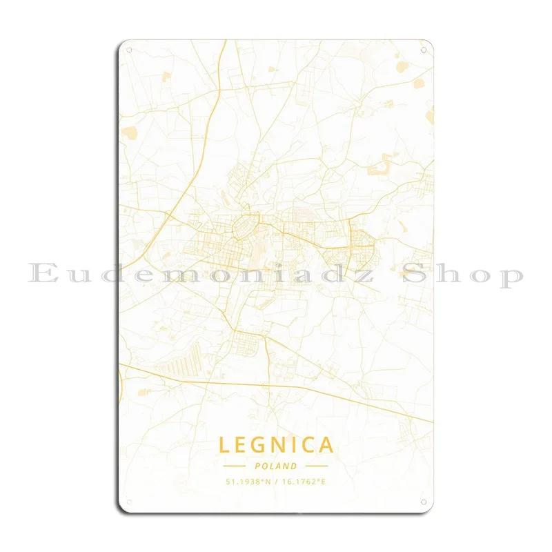 Legnica Poland Metal Plaque Poster Wall Cave Party Cave Printing Wall Mural Tin Sign Poster 20x30cm(7.8x11.8inch)