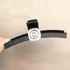 3 Pieces of Senior Sense Smiley Face Frosted Models Temperament Hair Card Hair Accessories