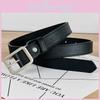 Fashionable Simple Womens Belt Metal Pin Buckle Outdoor Casual Belt Waist
