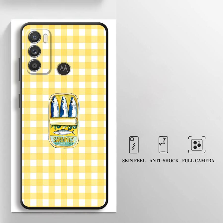 

Case for Motorola Moto G50 G60s G32 G51 G73 G52 Edge 20 Pro 30 Lite G71 G53 G30 G22 Edge40 Phone Cover Cartoon Creative Fish Motorola Edge 30 Pro