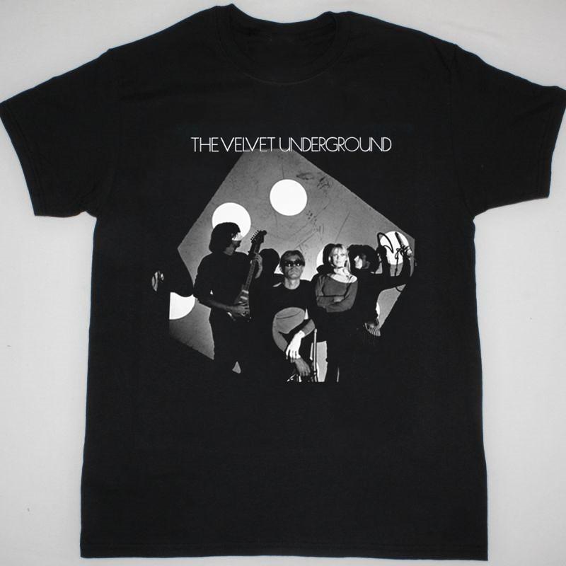 Vtg 90s The Velvet Underground Short Sleeve Black All Size Gift Shirt