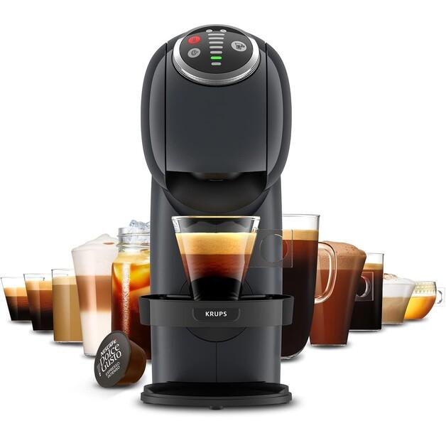 Капсульная кофемашина Krups KP340B Nescafe Dolce Gusto Genio S Plus cosmic grey (KP340B10)