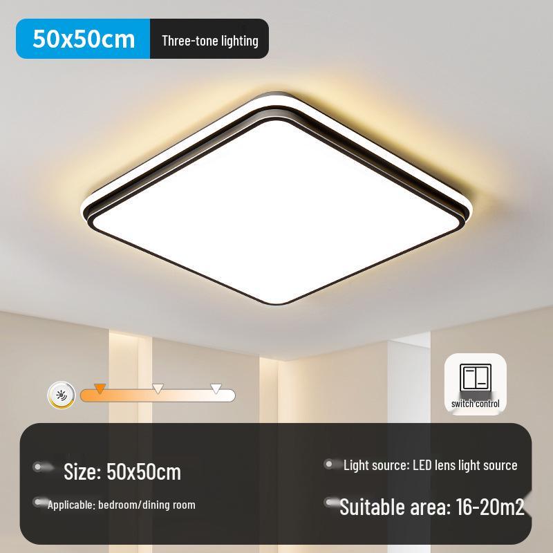 2025 Modern Round Ceiling Light: Super Bright Master Bedroom Fixture