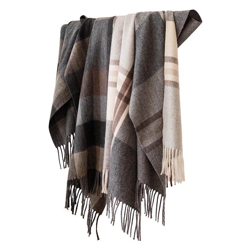 

DayApril Autumn/Winter Plaid Scarf One Size