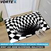 VORTEX 3D Illusion Teppich Fußmatte Schmutzfangmatte Fußabtreter Innen Außen
