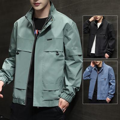 Men's Coat Spring and Autumn Casual Fashion Brand Baseball Clothes New Spring Wear Korean Version of The Trend Cargo Jacket Men's Wear