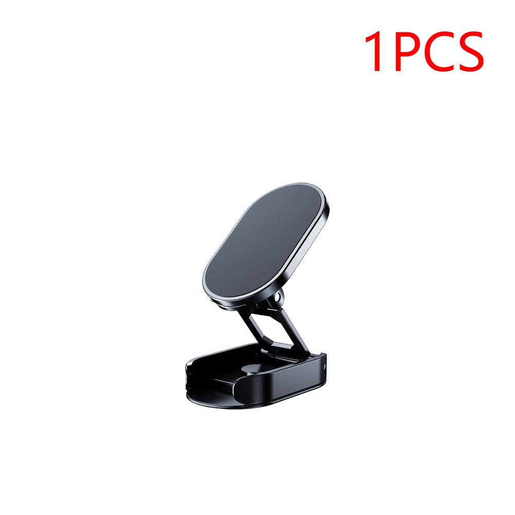 1-3PCS Magnetic Car Phone Holder 720 Rotatable With Magnetic Sheets Foldable Car Navigation Holder Smartphone Mobile Stand