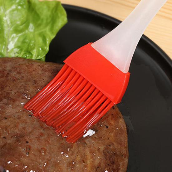 Štětec na dort Praktický nemačelý štětec na grilování proti opaření Přenosný štětec na BBQ dort proti opotřebení Štětec na pečivo na pečivo