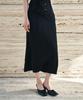 Siyajyu Sist9062 Breeze Wrinkle Skirt_Black