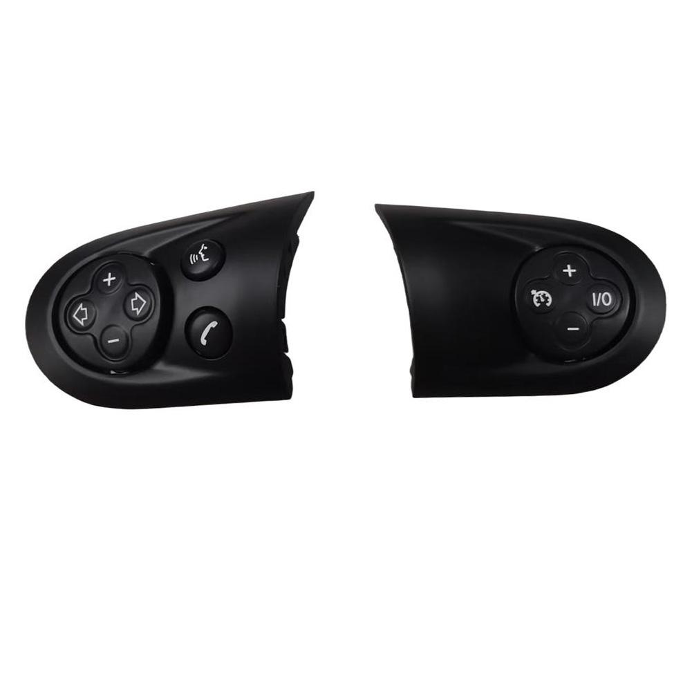 Car Steering Wheel Volume Button Cover Steering Wheel Lower Cover Trim Set For Mini Cooper R55 R56 R57 R58 R59 R60 R61