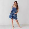 25th Anniversary Cross-Border A-Line Denim Dress - Women's Spaghetti Strap Pleated Backless Tank Top