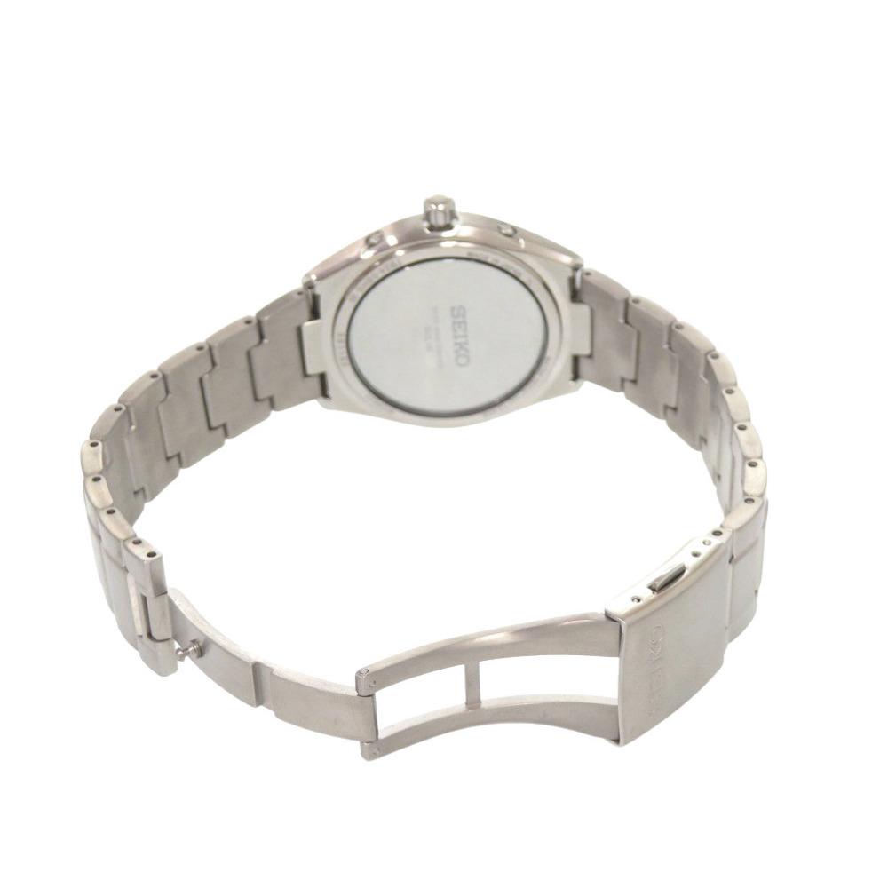 Like New Seiko Brightz SAGZ079 Titanium White Solar Watch White Dial 0774 SEIKO 7B24-0BH0 Radio-Controlled