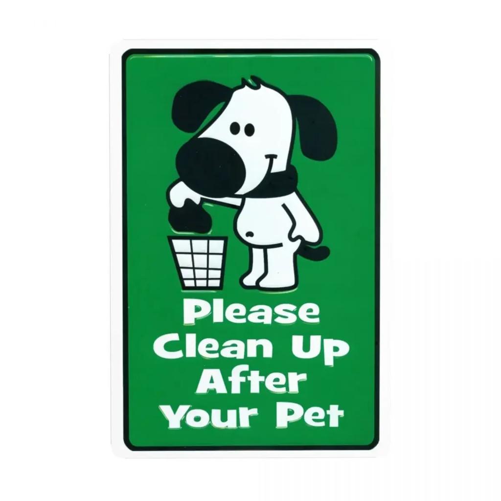 NO Dogs Allowed Metal Tin Sign Retro No Dog Poop Sign Tin Decorative Signs Plaques Club Cafe Restaurant Man Cave Bar Metal Plate