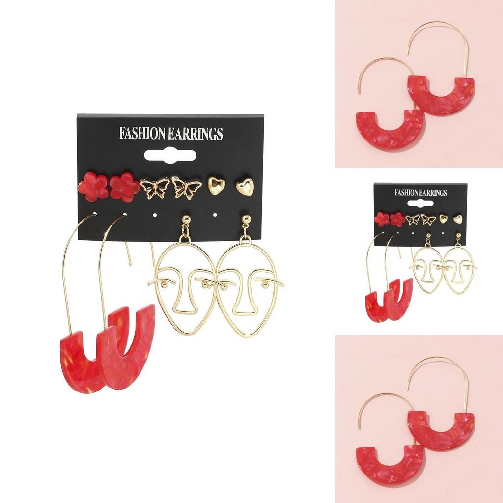 Elegant Alloy Cartoon Character Earrings For Women Ideal Gift For All Occasions