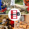 Guide de coupe verticale pour bois de scierie portative à tronçonneuse en acier inoxydable Outil de scierie portable Léger pour couper des planches de bois et du bois