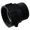 Black IBC Tote Adapter Plastic Ton Bucket Adapter Ton Bucket Joint Accessories  Tote Connector