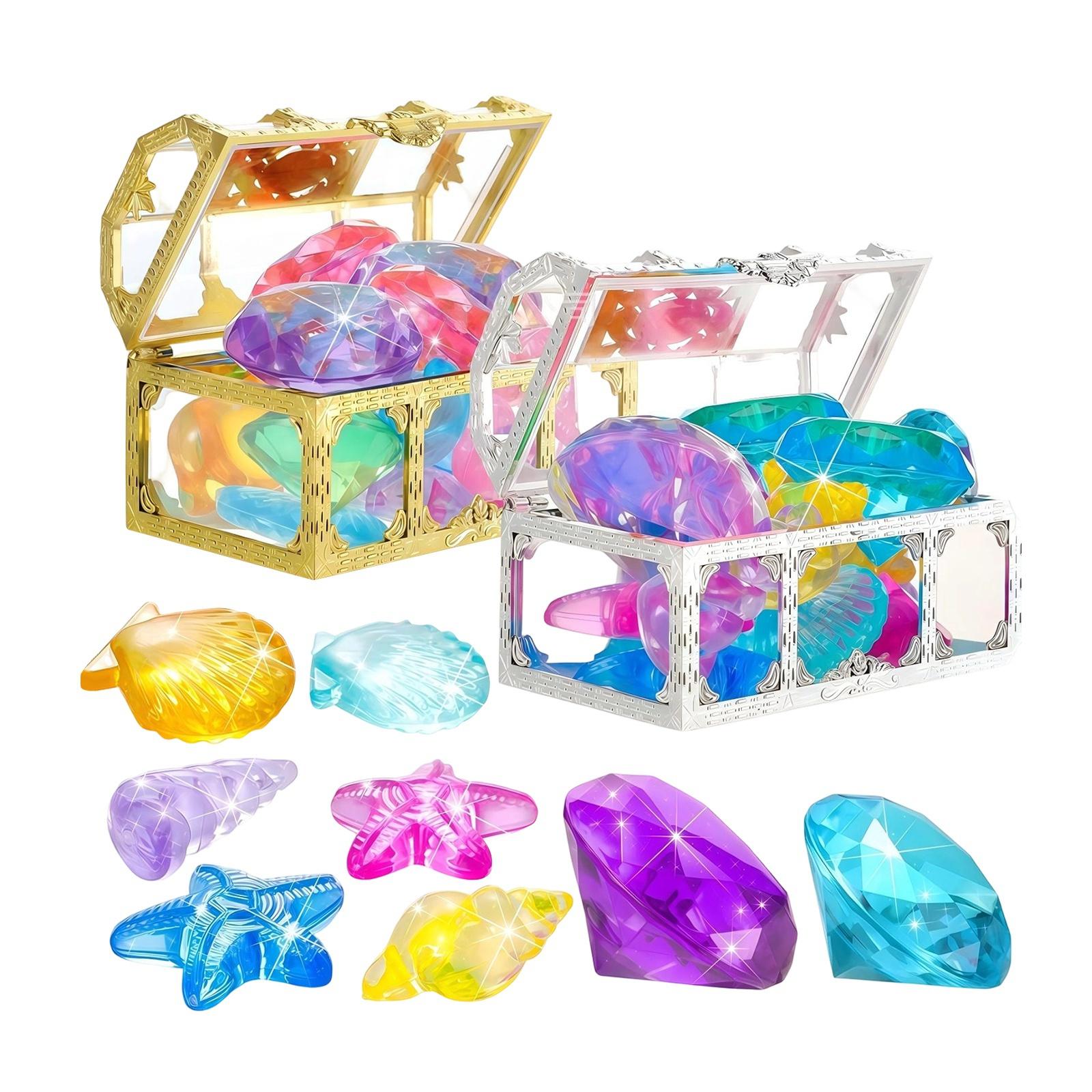 

Summer-Appropriate Children s Pool And Diving Pool Toys, Diving Game Treasure Chest Toy Set. One Size