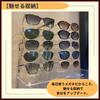 Ideamall Glasses Holder, Glasses Stand, Desktop Storage, Stylish Eyeglass Hanger, Storage Rack