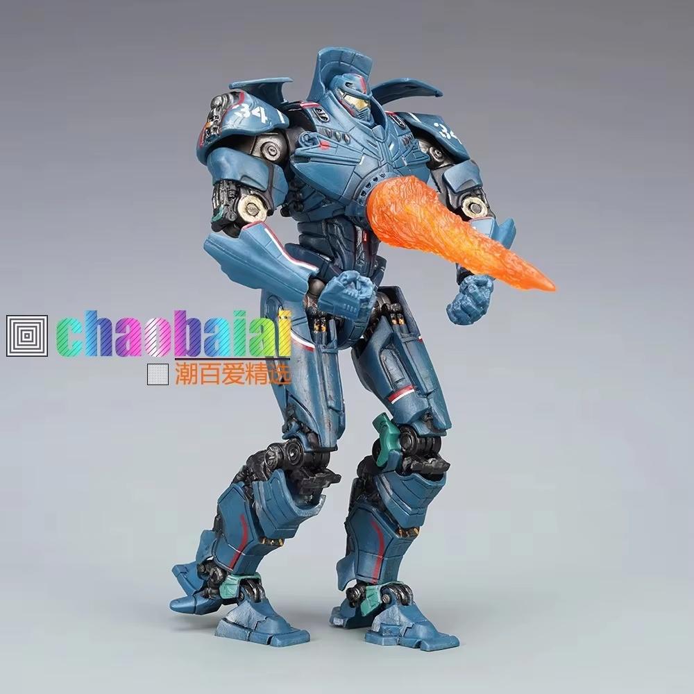 Gipsy Danger Action Figure 20Cm Jaeger Mecha Model Collectible Handmade Customizable Ornament Toy For Movie Fans