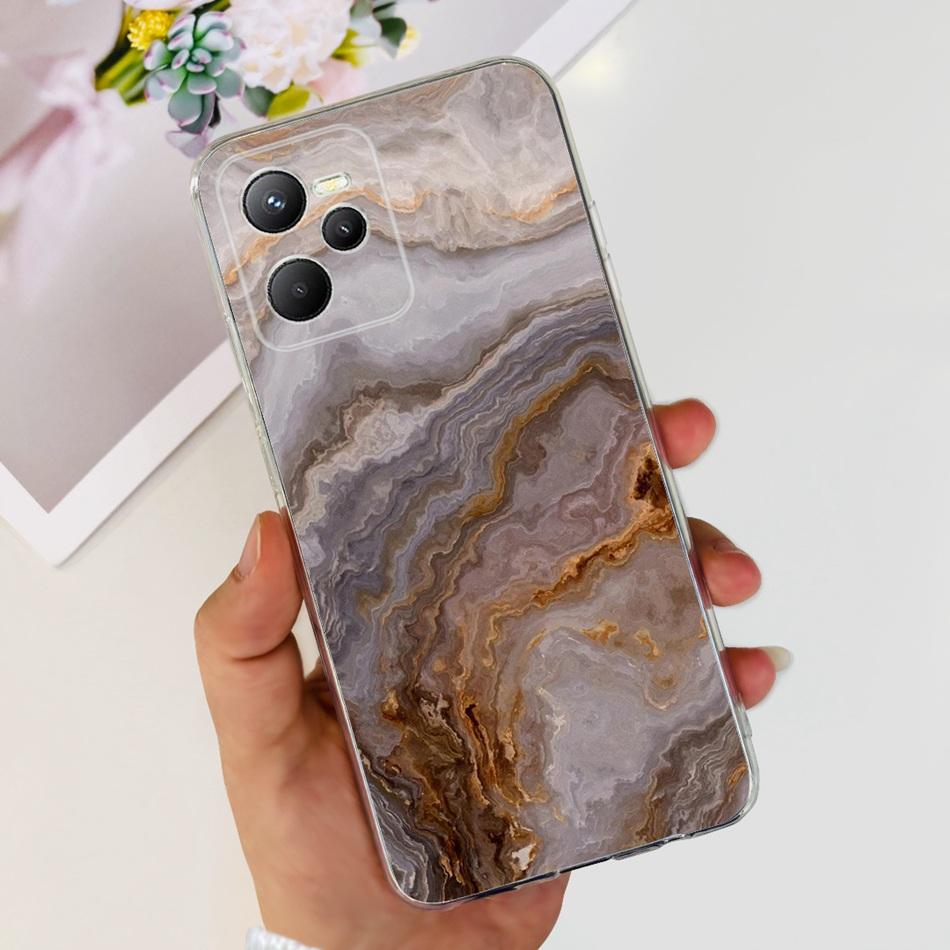 For Realme C35 Case RealmeC35 C 35 4G RMX3511 Fashion Cool Pattern Soft Silicone TPU Phone Cases