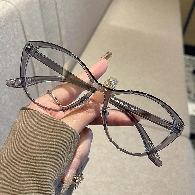 Transparent Eyeglasses Anti-Blue Light Glasses Women's Optical Spectacle Eyeglass Fashion Vintage Frame Eyewear Computer Goggles