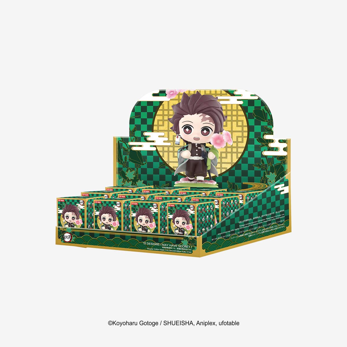 POP MART Demon Slayer: Kimetsu no Yaiba Birth Flower Series Figures Blind Box