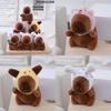 Charming Capybara Keychain Plush Toy Unique Water Capybara Doll With Premium Material