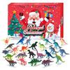24 Days Glow-In-The-Dark Dinosaur Figure Countdown Calendar 2025 Christmas Countdown Calendar 3D Mini Luminous Dragon Ornament