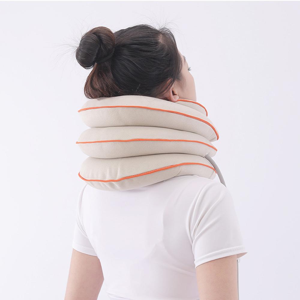 Neck Stretcher Inflatable Cervical Traction Brace Prevent Cervical Forward Leaning Relief Chronic Neck Shoulder Alignment Pain