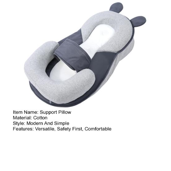 Baby Feeding Nursing Pillow Baby Bed Acid Reflux with Strap Breastfeeding Feeding Pillow Portable Support Cushion for Newborns Infant