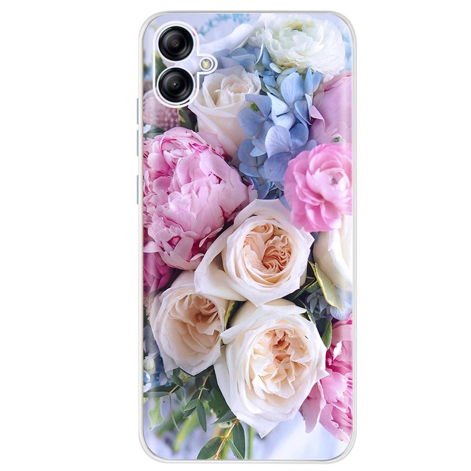 For Samsung Galaxy A04e A04 A04S 2022 Cute Printing Phone Case For SamsungA04 A 04 04e SM-A042F A045F Soft Silicone TPU Cases