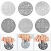 Tools Christmas Snowflake Nail Stamping Plates Nail Stamp Polish Templates Stencils Molds