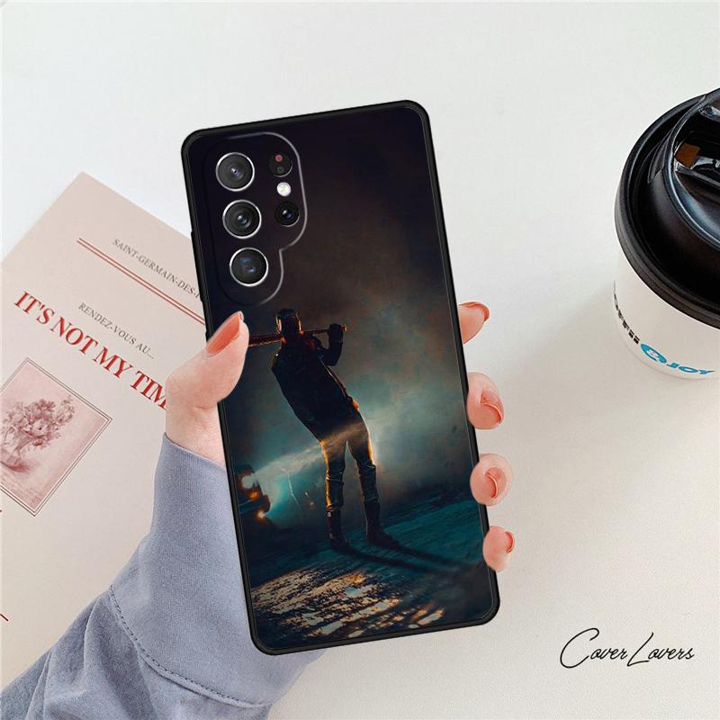Negan Walking Dead phone case For Samsung Galaxy S24 S25 S23 S22 Ultra Note 10 20 Plus S20 S21 FE Cover