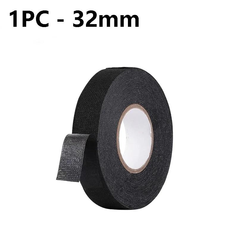 Electrical Insulating Tape Heat Resistant Harness Tape 9/19/32/80MM Car Cable Harness Wiring Loom Protection Waterproof Tape