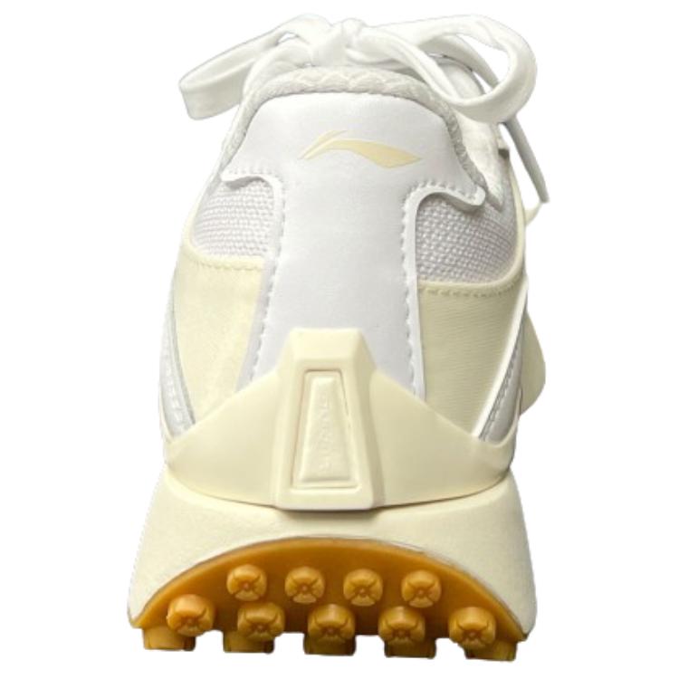 Li-Ning Comfortable Versatile Wear-Resistant Breathable Low-Top Casual Shoes Men sneaker Off-White AGCU178-2
