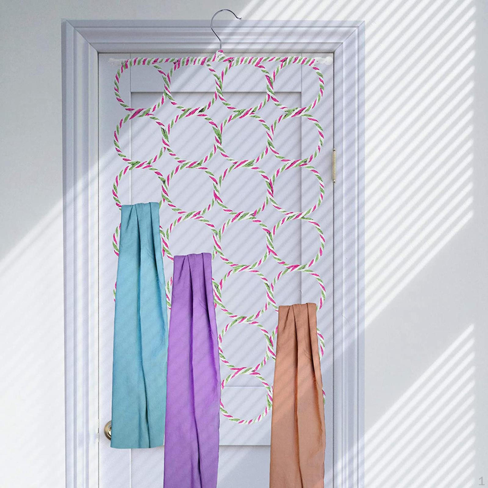 

Belt Hanger Closet Multi-Purpose Pashminas Belts Holder Accessories 28 Circle