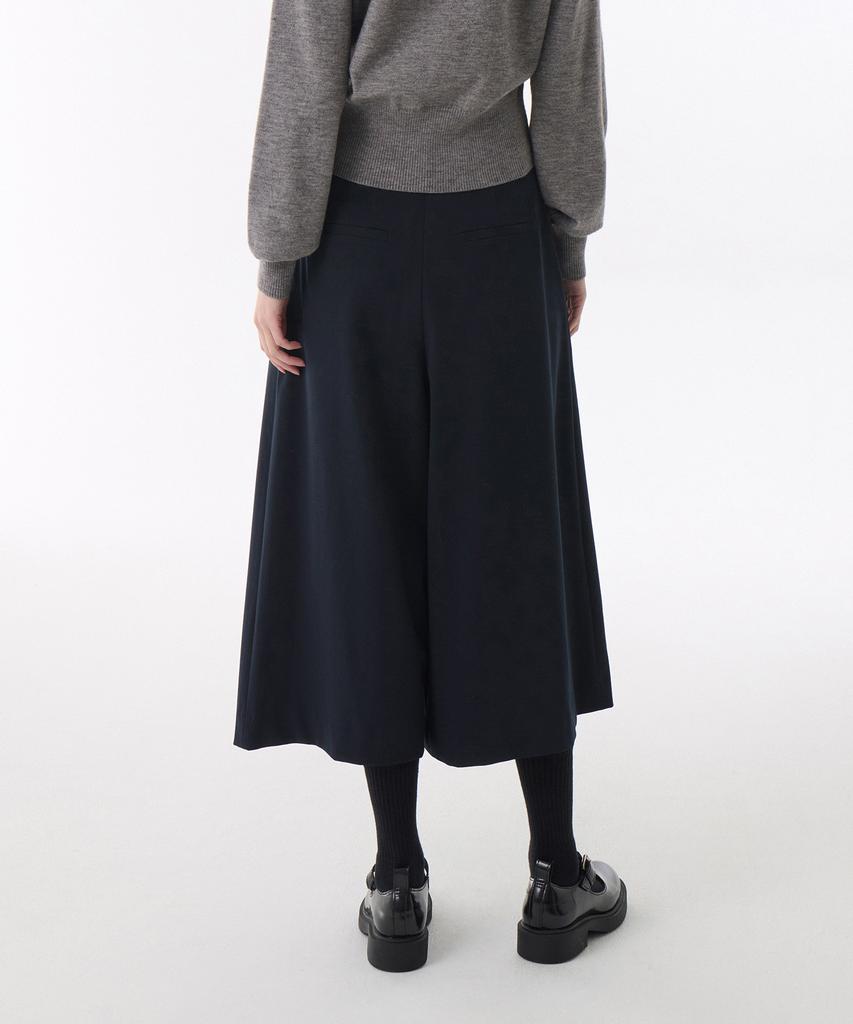 MUSINSA STANDARD WOMAN Women'S Lightweight Skirt Slacks [Navy]
