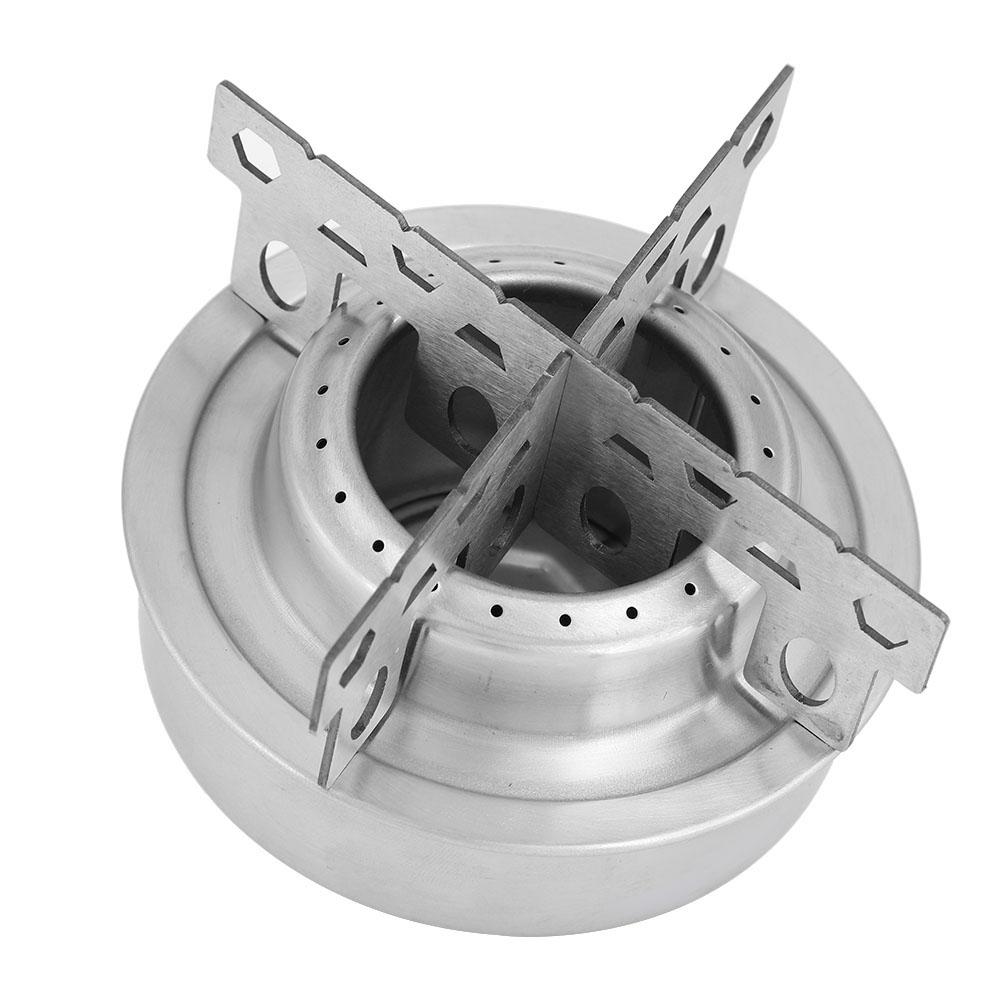 

Уличная походная плита с подставкой для спирта, сверхлегкая для пикника, пешего туризма