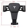 ALG1 Car Air Vent Universal Smartphone Bracket Car Phone Holder Mount Stand GPS Support for Tesla Model 3 2022 Y X S Center Hub Cap