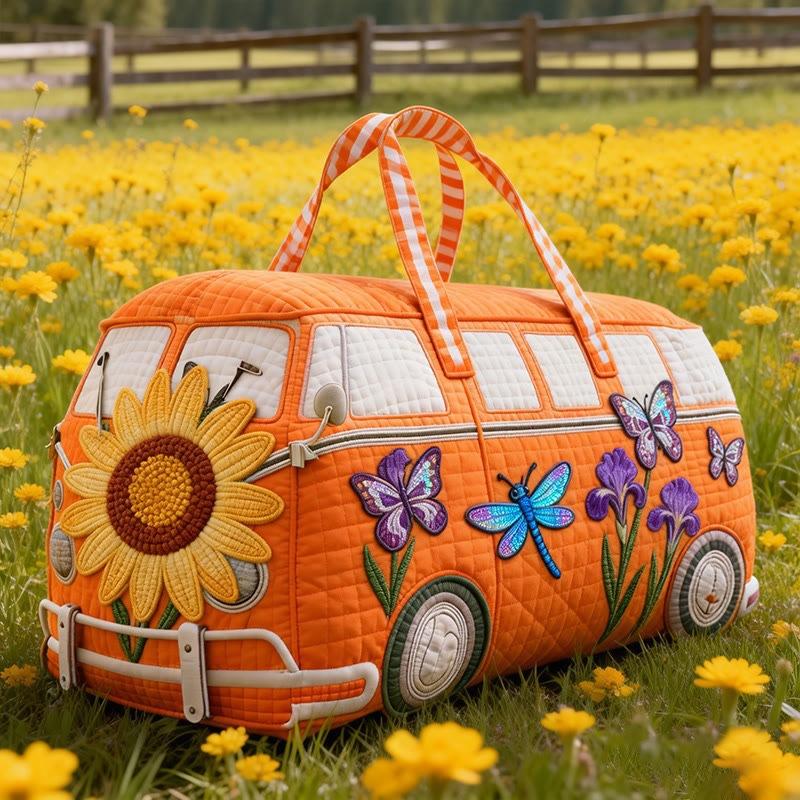 Printed Short-Distance Hand-Held Quilting Embroidery Travel Bag Multi-Functional Sports Fitness Bag