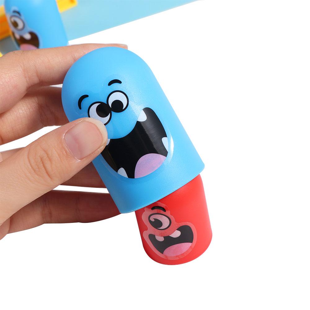 Interactive Big Eat Small Gobble Board Toys Parent-Child Noughts And Crosses Toy Friends