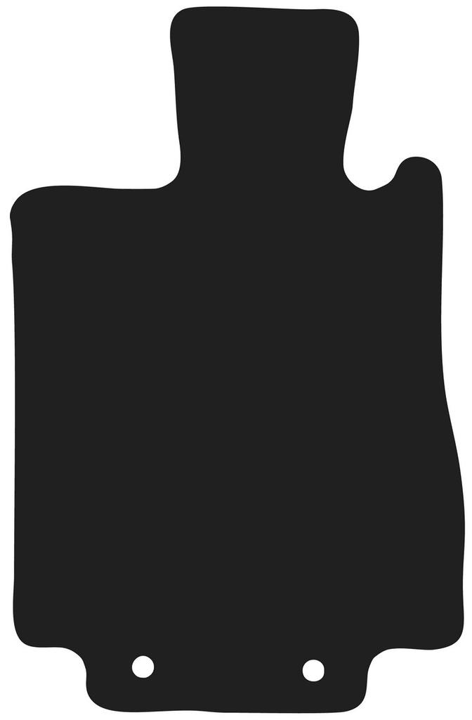 Polyamide Rubber-Backed Driver Floor Mat For Mercedes S W220 Long 1998-2005