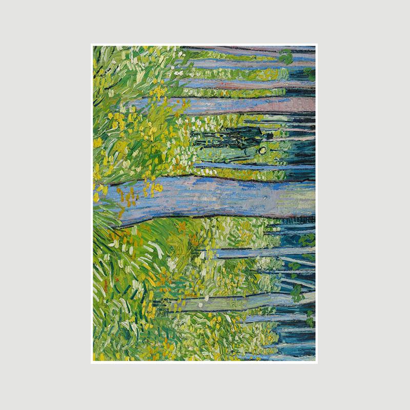 Modern Home Decor Famous Oil Painting Poster Vintage White Paper Poster Wall Art Pictures Living Room Bedroom Bar Cafe Decoration Mural